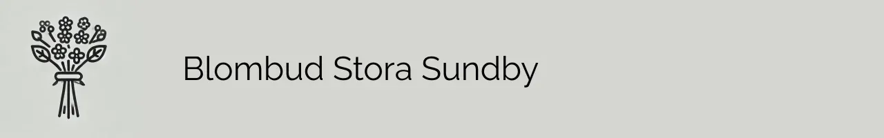 Blombud Stora Sundby